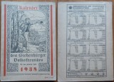 Cumpara ieftin Calendarul popular din Transilvania , Sibiu , 1938 , in germana