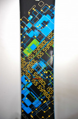 Placa de snowboard Stuff Symbol 155cm cu legaturi Salomon foto