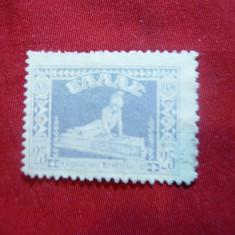 Timbru 25 Lepta violet 1926 Grecia -Binefacere, fara guma