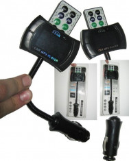 Modulator FM flexibil cu telecomanda 8in1 foto
