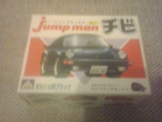 Porsche 911 S - AOSHIMA Jump man No 1 - MODEL KIT - Macheta auto 1:87 foto