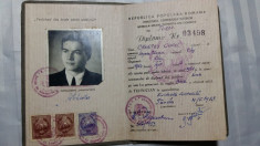 DIPLOMA DE TEHNICIAN - EVIDENTA CONTABILA - TURDA - REGIUNEA CLUJ - 31-5-1953 foto