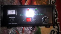 incarcator baterii Regalbil 6v/12v 20 a Redresor auto 6v/12v alimentarew 220V foto