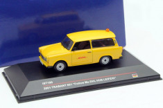 Macheta Trabant 601 Follow Me-DHL Hub Leipzig 2001 - IST scara 1:43 foto