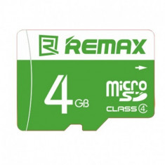 CARD DE MEMORIE REMAX MICRO SDHC CLASS 4 - 4 GB foto