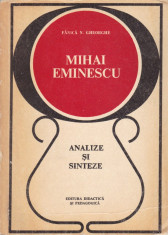 Fanica N. Gheorghe - Mihai Eminescu - 701221 foto