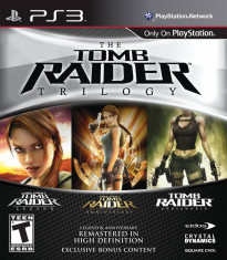 Joc consola Square Enix Tomb Raider HD Trilogy pentru PS3 foto