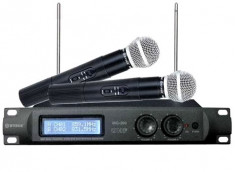 Setul de microfoane wireless profesionale WVNGR WG-U300 foto