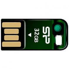STICK USB 2.0 32 GB SILICON POWER TOUCH T02 MAGNET - GREEN foto