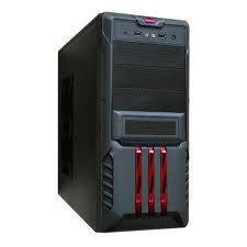 Carcasa Segotep Red SECC Steel ATX Mid Tower Case foto