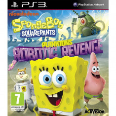 Joc consola Activision SpongeBob SquarePants Planktons Robotic Revenge PS3 foto