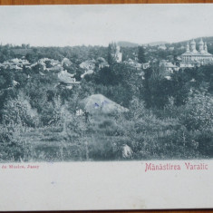 Satul si Manastirea Varatec , 1900 , clasica , necirculata