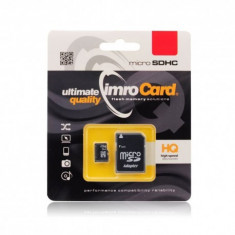 CARD DE MEMORIE IMRO MICRO SDHC 32 GB + ADAPTOR SD foto