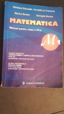 Manul de matematica - Burtea - Clasa a XII-a foto