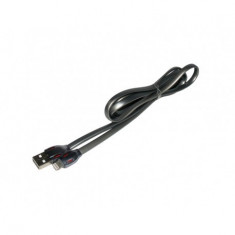 CABLU DE DATE FLAT LIGHTNING REMAX RC-035I - GRI foto