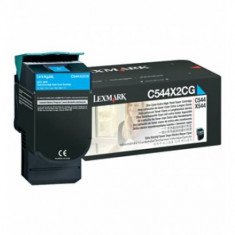 Toner Lexmark C544X2CG Cyan foto