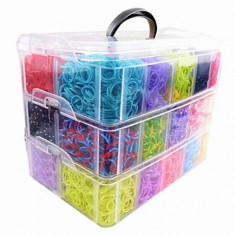 Kit bratari Rainbow Loom foto