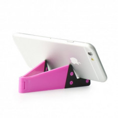 SUPORT TELEFON/TABLETA PINK-BLACK foto