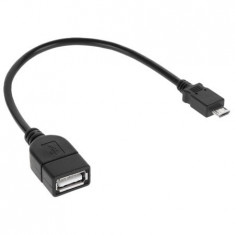 Cablu adaptor USB mama micro USB tata foto