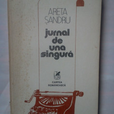 (C329) ARETA SANDRU - JURNAL DE UNA SINGURA
