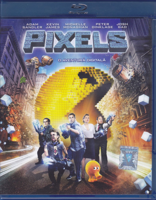 Film Blu Ray : Pixels ( original - subtitrare in lb.romana )