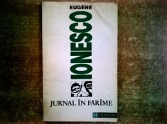 Eugene Ionesco ? Jurnal in farame foto