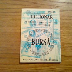 DICTIONAR de Termeni si Expresii Utilizate in Tranzactiile de BURSA - V. Popescu