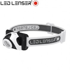 Lanterna cap Led Lenser SEO5 Gri 3XAAA A8.Z6105 foto