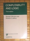 Computability and Logic /George S. Boolos