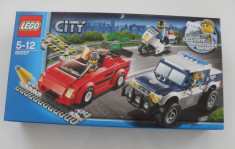 Lego City 60007 Police Urmarirea Masini Motocicleta High Speed Chase Politie Hot foto