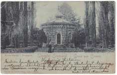 #1826- Romania, Orsova, carte postala circulata 1901: Capela Korona foto