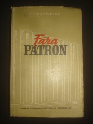 T. SVATOPLUK - FARA PATRON (1955) foto