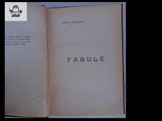 Vasile Militaru Fabule interbelic 189 pagini foto