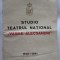 Studio teatrul national ,,Vasile Alecsandri&#039;&#039; 1940-1941