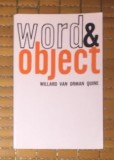 Word and Object / Willard Van Orman Quine