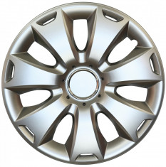 Set capace roti Ford Focus, pe 15 inch, culoare Silver, 15-335 foto