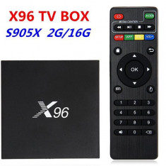 Nou! 2GB/16GB Mini PC X96 Android 6.0 Amart TV Box S905X Quad Core Kodi 4K wifi foto