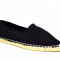 Espadrile barbatesti negre, modele romane