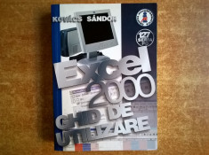 Kovacs Sandor - Excel 2000 Ghid de utilizare foto