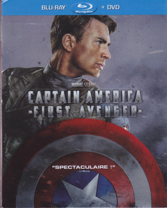 Film Blu Ray : Captain America ( 2 discuri - subtitrare in lb.engleza )