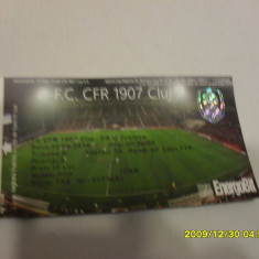 Bilet CFR Cluj - CS U Craiova