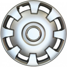 Set capace roti Opel Astra G, pe 14 inch, culoare Silver, 14-206 foto