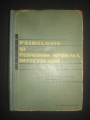 P. P. NEVEANU - PSIHOLOGIE MEDICALA, DEFECTOLOGIE * MANUAL 1962 foto