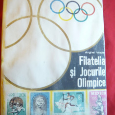 A.Vrabie- Filatelia si Jocurile Olimpice 1981 ,Ed. SportTurism