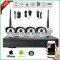 Kit supraveghere video IP wireless NVR 4 camere