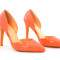 Pantofi dama corai Stiletto - toc 11 cm, model Clip