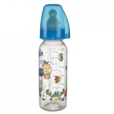 Biberon Family Boy Pp 250 Ml Cu Tetina Latex Pt Lapte Nr 2 foto