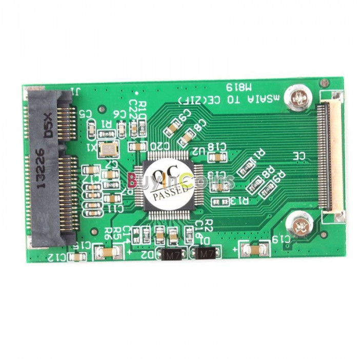 Adaptor Mini PCI-E mSATA SSD la 40pin ZIF