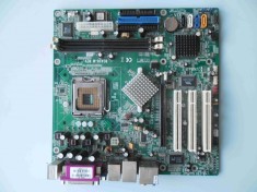 Placa de baza ECS RC410-M DDR2 PCI Express Video socket 775 foto