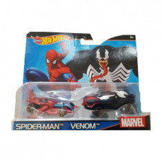 Hw Marvel Spiderman Character Car Asst Mattel Drb54 foto